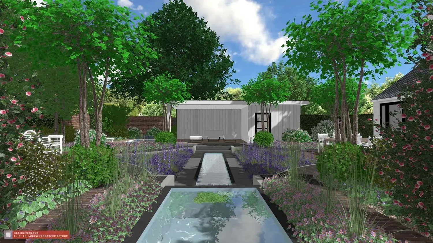 3D Tuinontwerp – 3D visualisatie voor tuinontwerp aanleg | Het Buitenland Tuin en Landschap (tuinontwerp Nijmegen, tuinarchitect Nijmegen) 3D Tuinontwerp